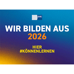 Siegel der IHK die WWK bildet 2024 aus